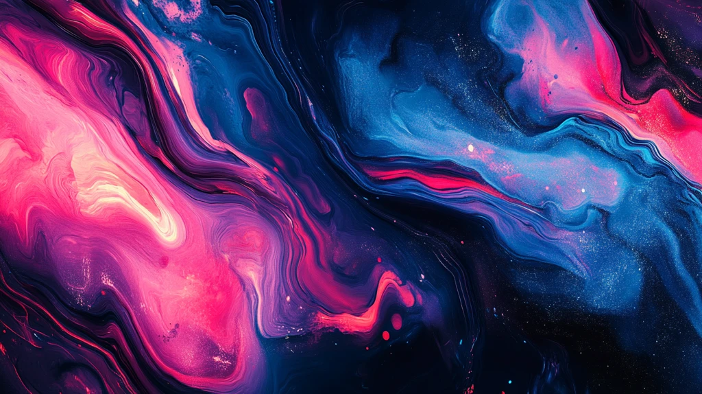 炫丽的梦幻流体画