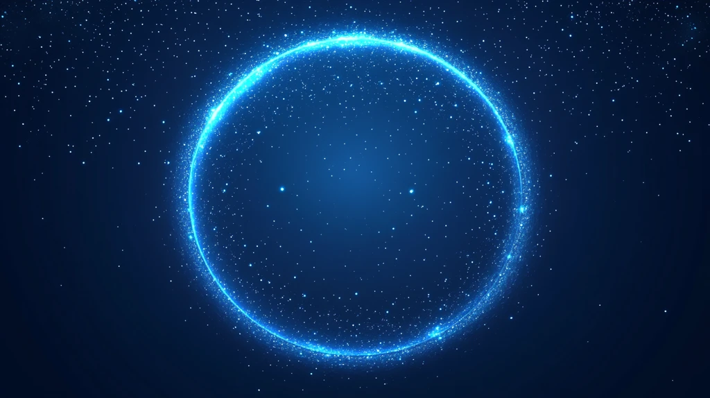 超大气圆形特效背景