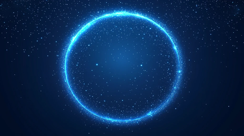 超大气圆形特效背景