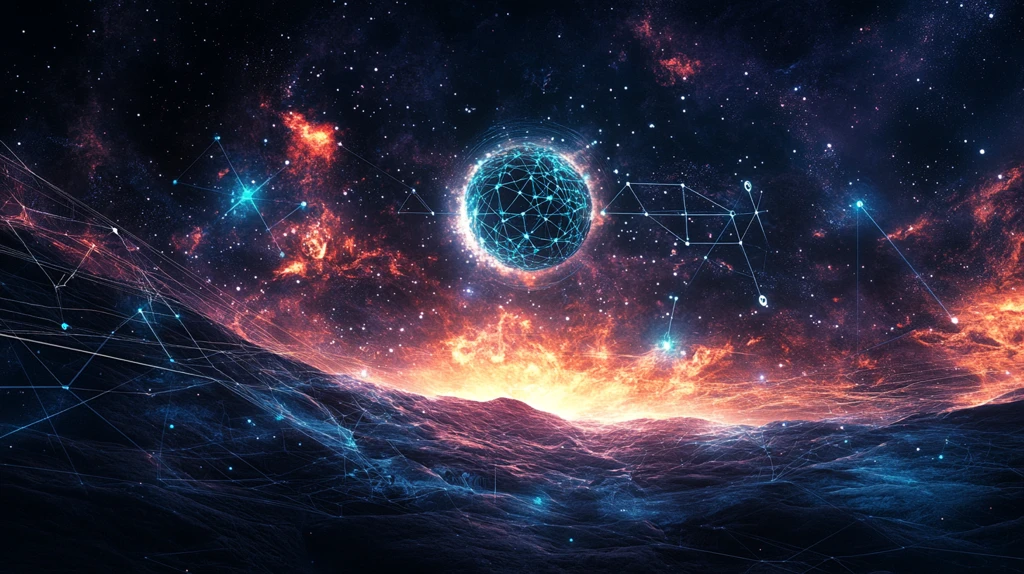 元宇宙科技背景素材