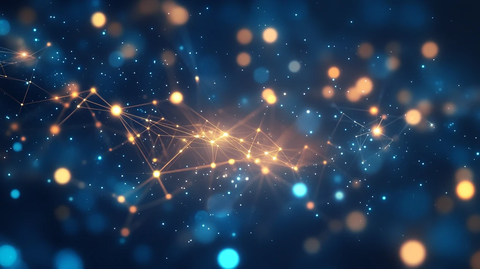 网点创意特效背景