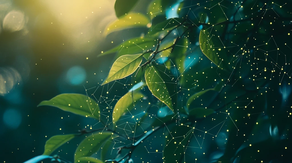 蜘蛛网昆虫树叶