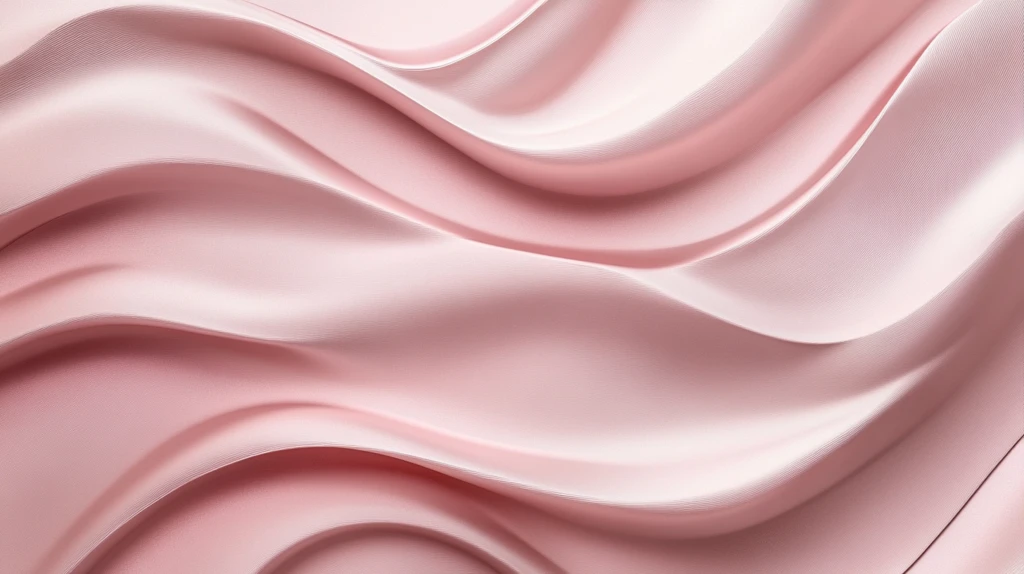 桃红色柔美曲线