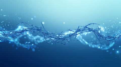 科技曲线飘逸动感