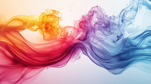 烟雾彩色动感线条