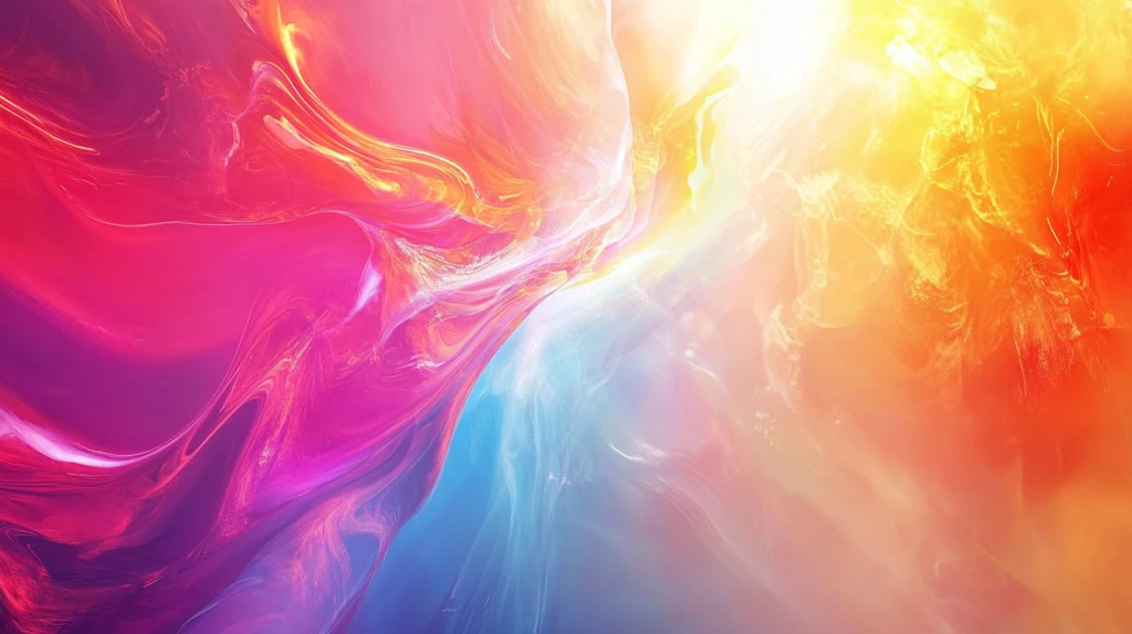 光感色彩高雅抽象艺术