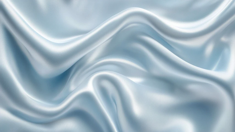 蓝色动感丝绸背景