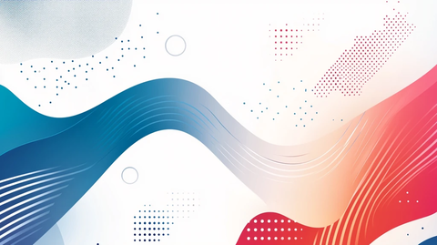 扁平流体风年会背景