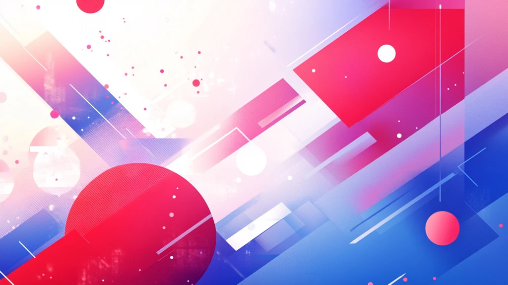 扁平流体风年会背景