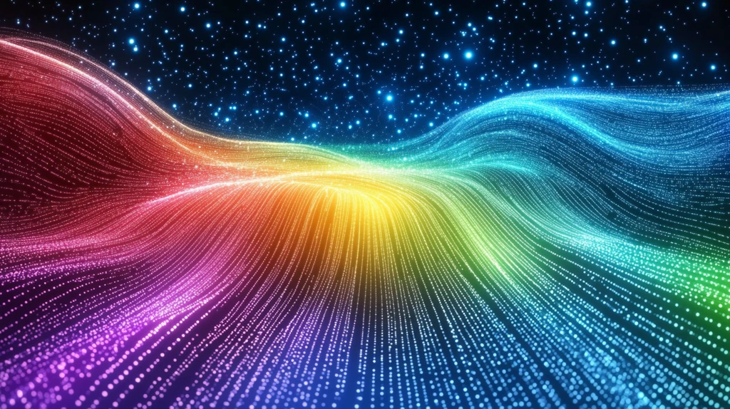 科技风炫彩背景