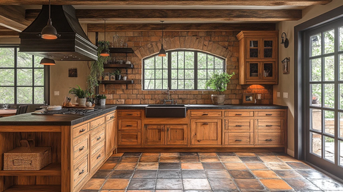 木柜石台灯饰地砖