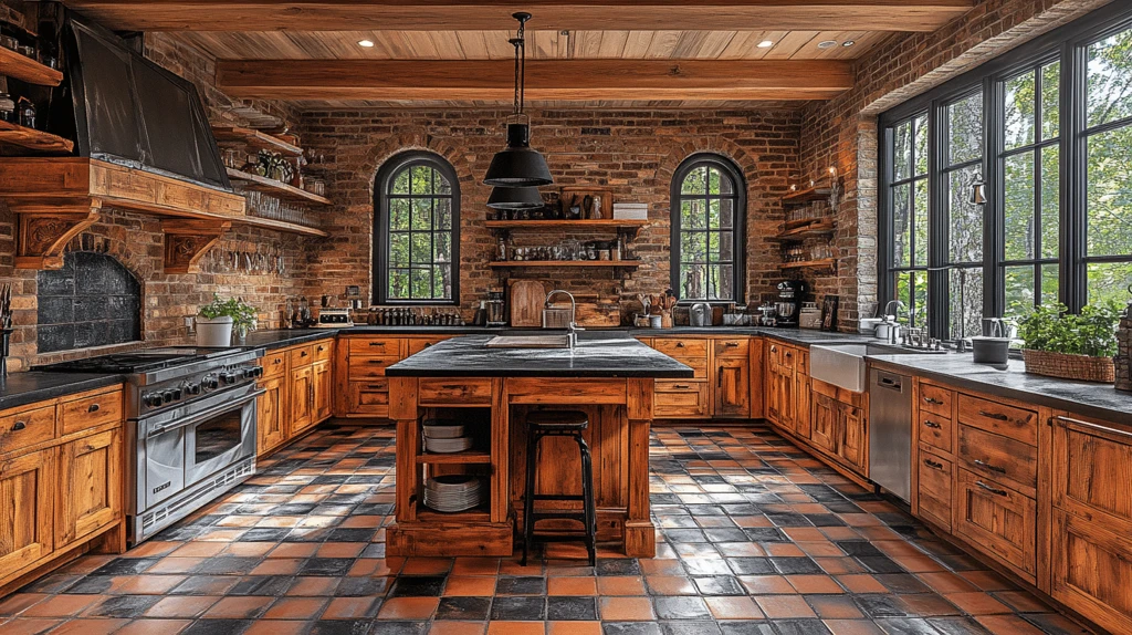 木柜石台灯饰地砖