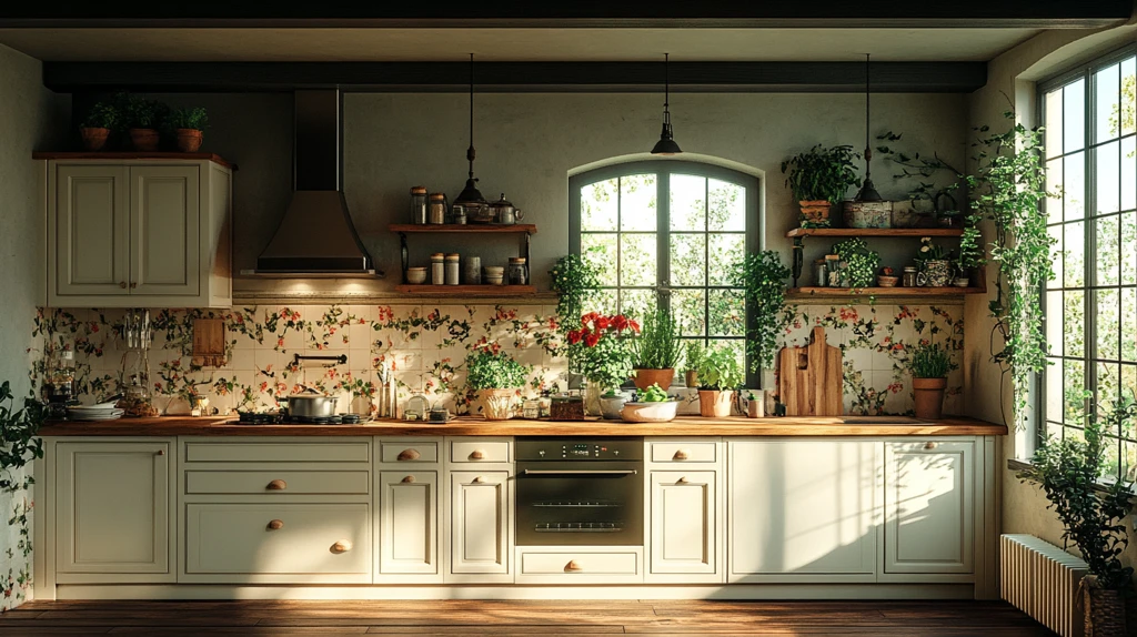 乡村厨房装饰灵感