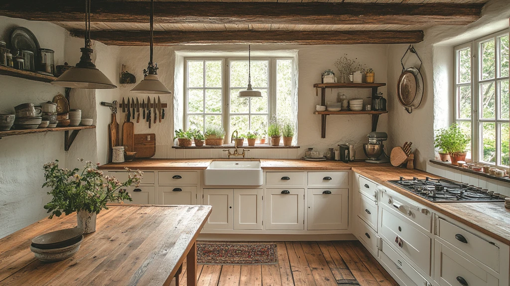 乡村厨房装饰灵感