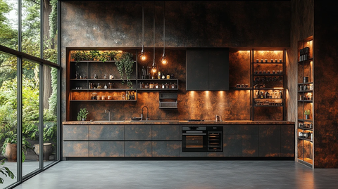 金属厨房家具饰物