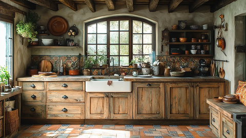 木柜石台花饰吊灯