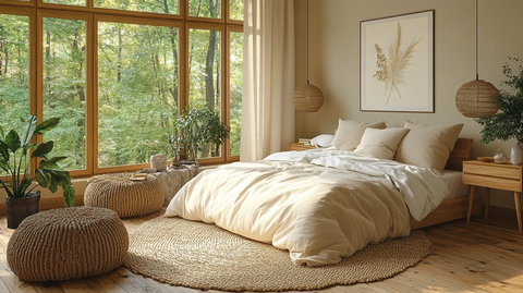 北欧风卧室布置