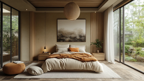 简约现代卧室布置