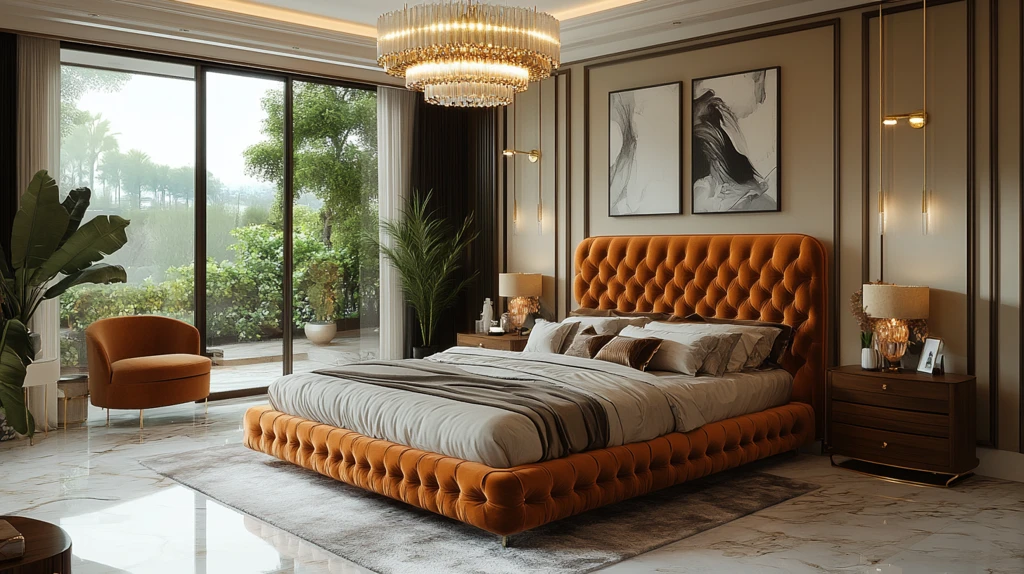 金色床与现代艺术