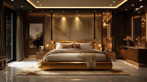 金色床与现代艺术