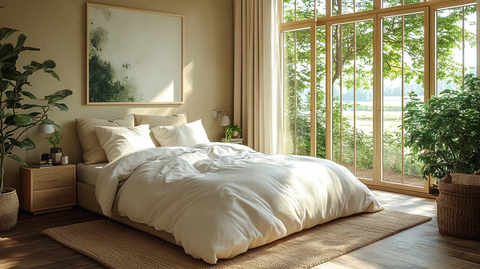 木床木桌艺术装饰