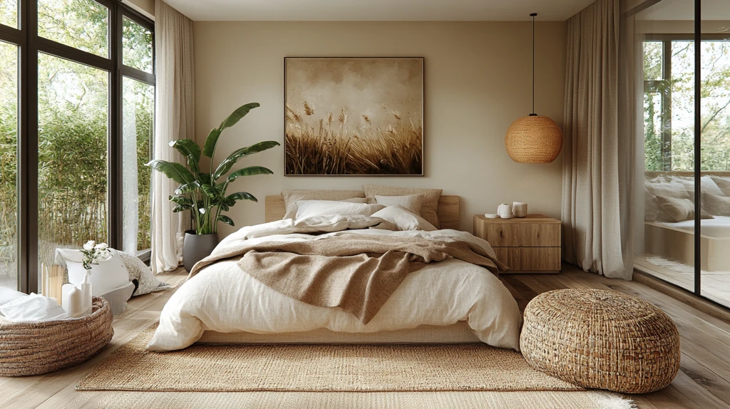 木床木桌艺术装饰