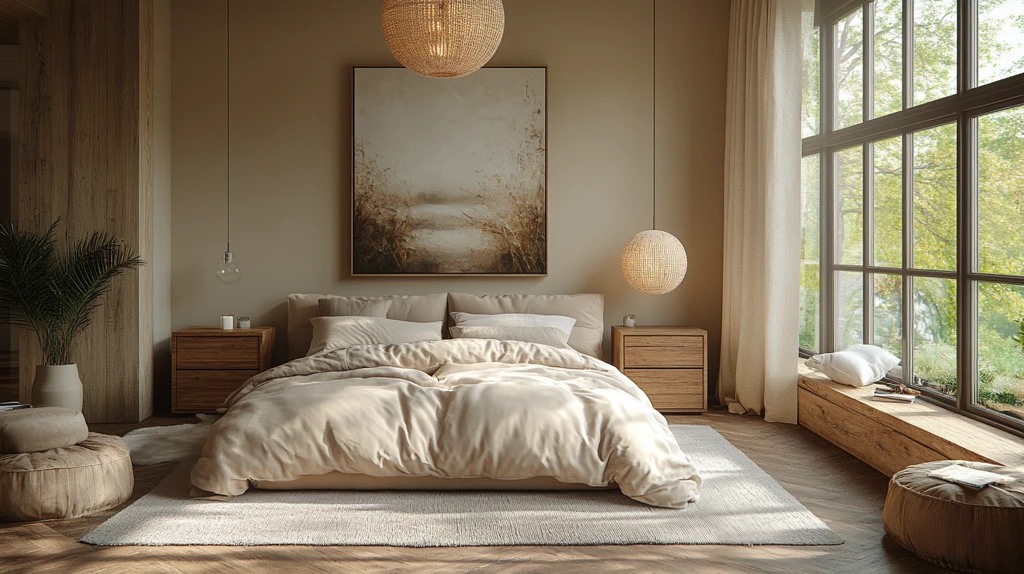 北欧简约卧室设计