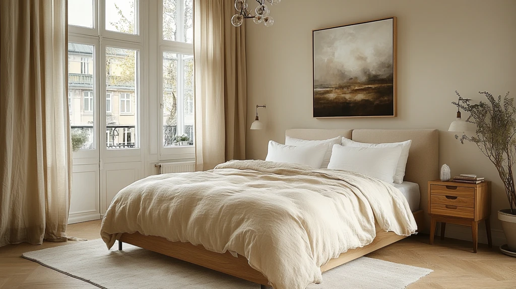 北欧简约卧室设计