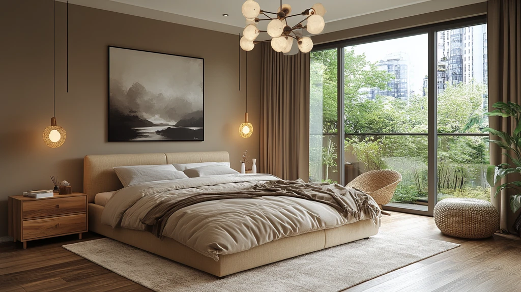 北欧简约卧室设计