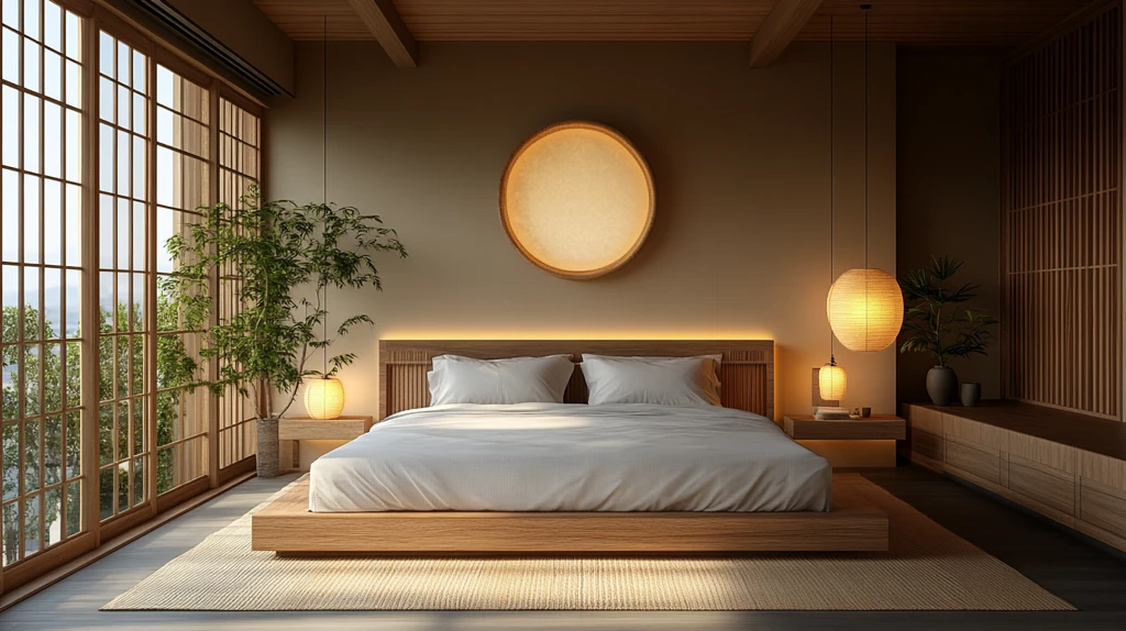 榻榻米木床卧室