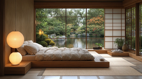 榻榻米木床卧室