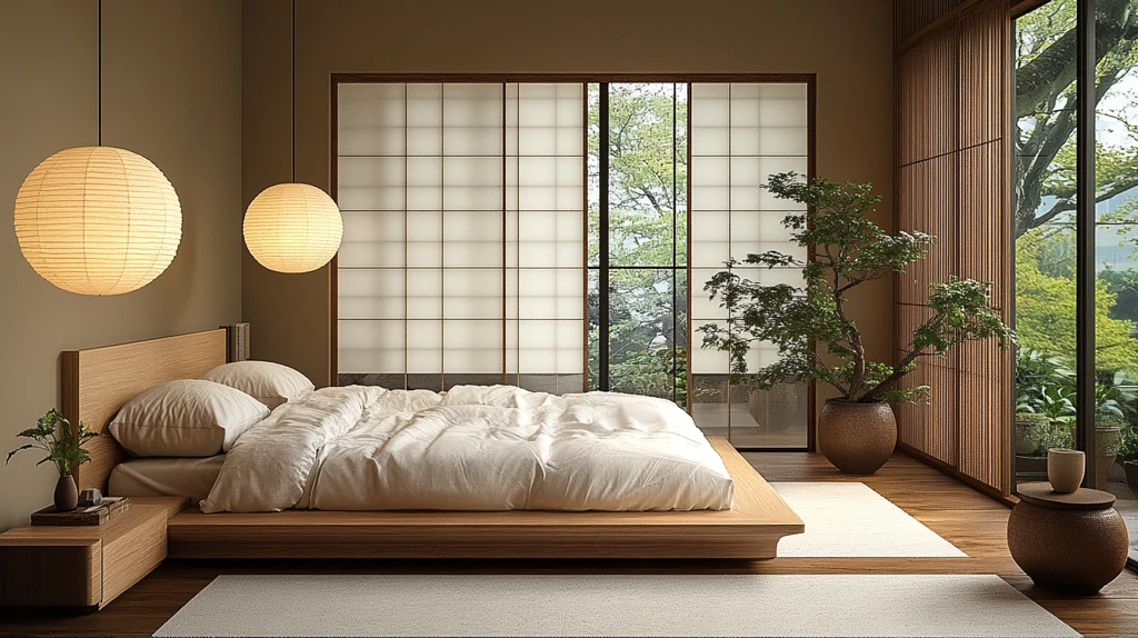榻榻米木床卧室