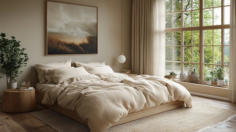 简约北欧卧室布置