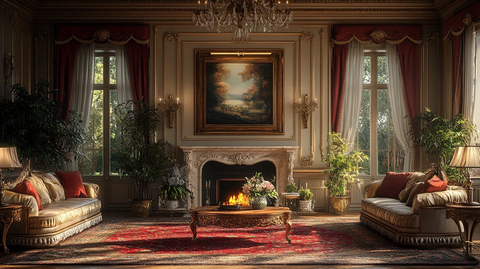 古典沙发咖啡桌