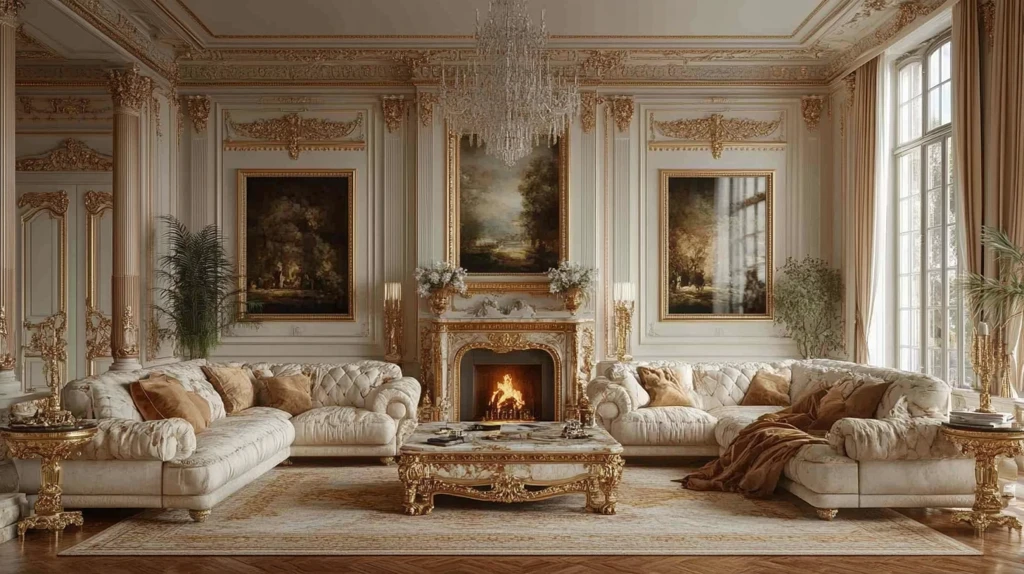 古典沙发咖啡桌