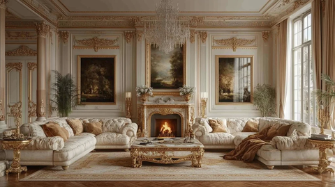 古典沙发咖啡桌