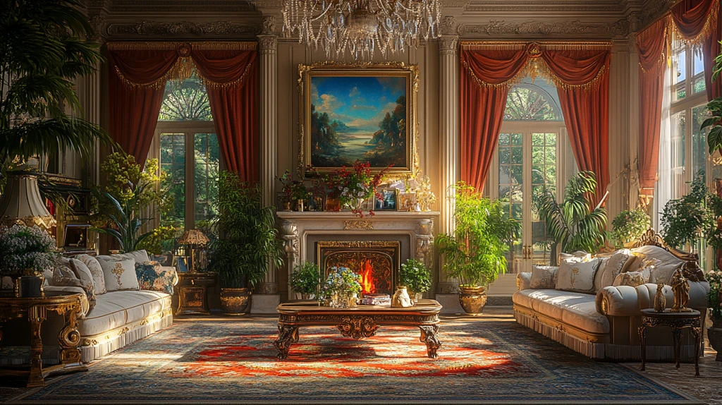 古典沙发咖啡桌