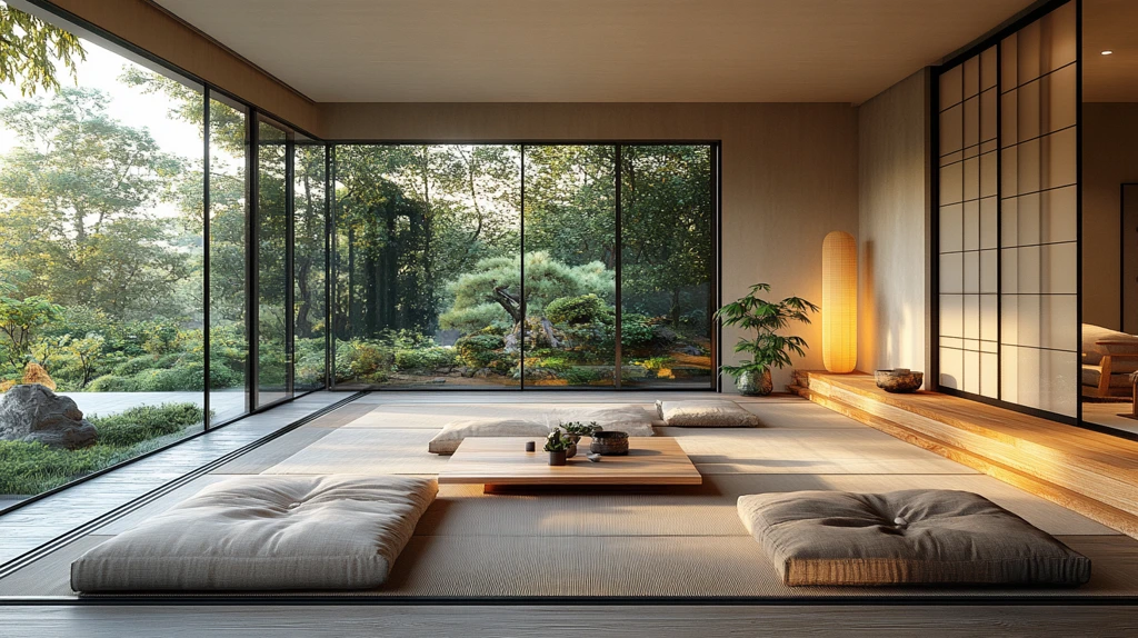 榻榻米客厅布置