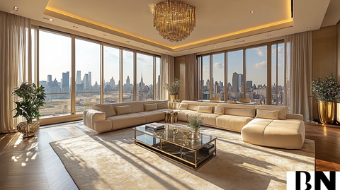 现代客厅沙发装饰