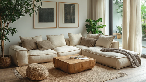 简约木质客厅布置