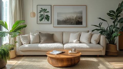 简约木质客厅布置