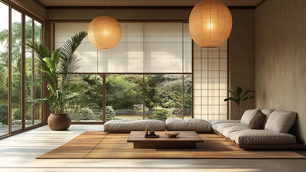 日式客厅布局