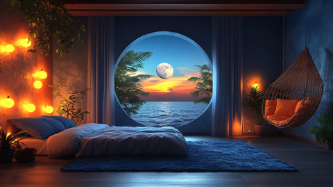 睡眠家具向量设计卧室