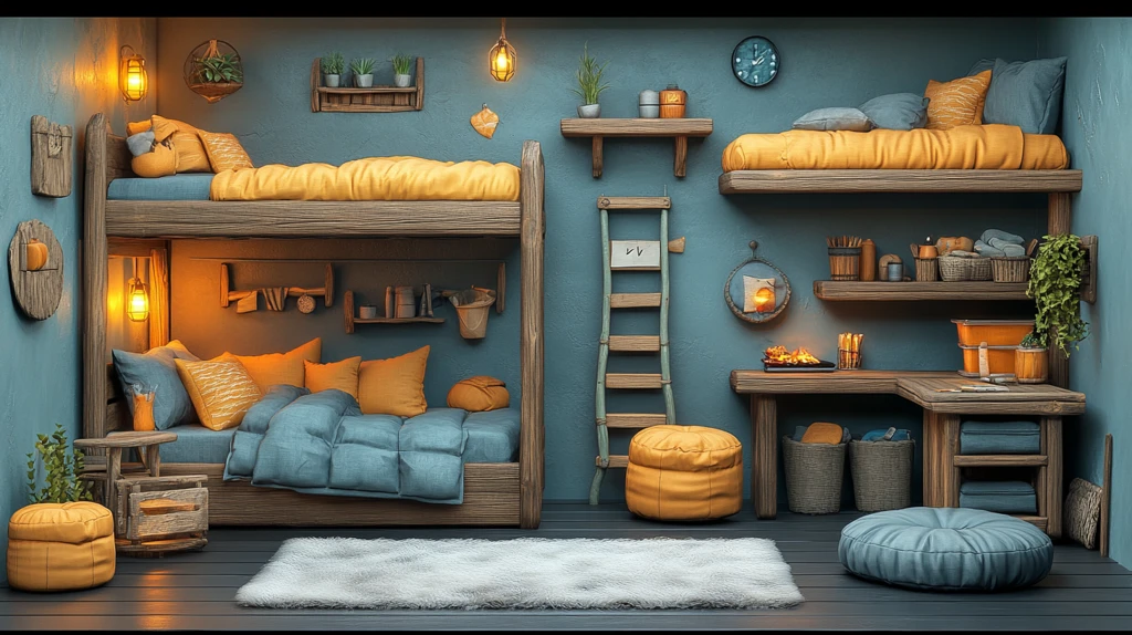 睡眠家具向量设计卧室