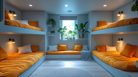 睡眠家具向量设计卧室