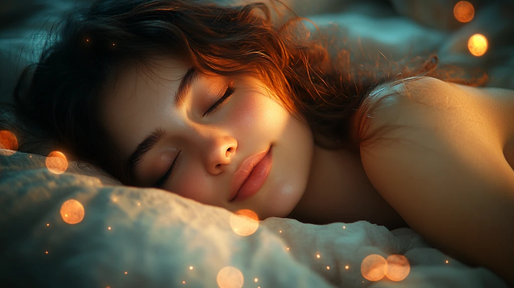 晚上睡在床上的等长男人和女人