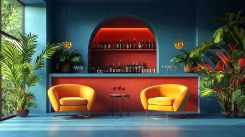 卡通风格室内餐厅装饰