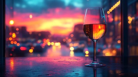 酒吧里的鸡尾酒之夜