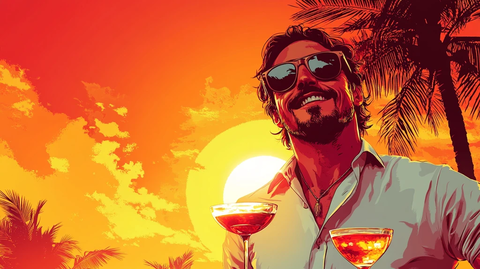 热带鸡尾酒派对