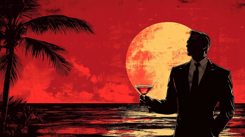 热带风情鸡尾酒